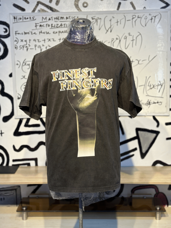 FINEST FINGER TEE ASH