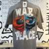 WAR/PEACE TEE GREY