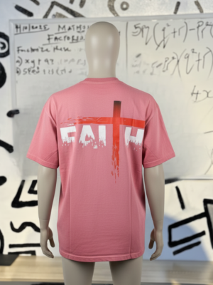 ROLL THE DICE / FAITH TEE PINK